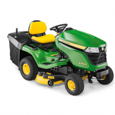 Vejos traktoriukas John Deere X350R, 16.0 kW, 107 cm