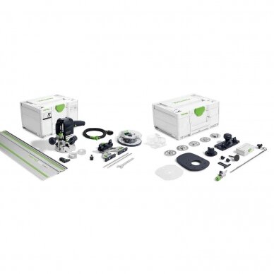 Vertikalus frezeris Festool OF 1010 REBQ-FS-Set+Box (578053)