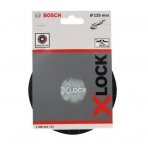 Vidutinio kiet. diskinis pagrindas Bosch X-LOCK, 125mm, 2608601715