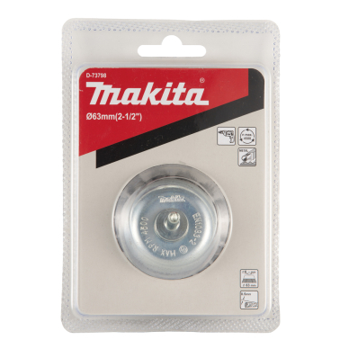 Vielinė šlifavimo taurė Makita D-73798, 63MM X 0,5MM 2