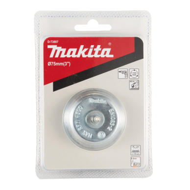 Vielinė šlifavimo taurė Makita D-73807, 75MM X 0,5MM 2