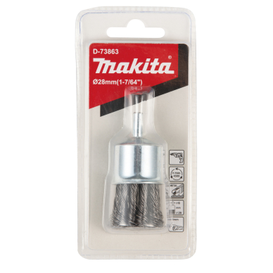 Vielinis šepetys Makita D-73863, 28MM X 0,5MM 2