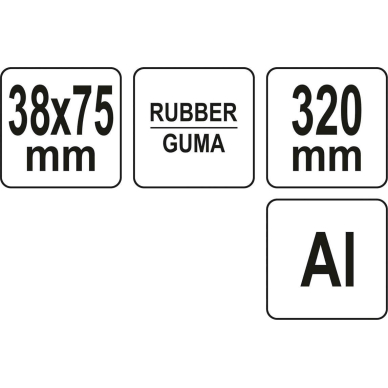 Volelis guminis klijuojamiems paviršiams / alium. 2